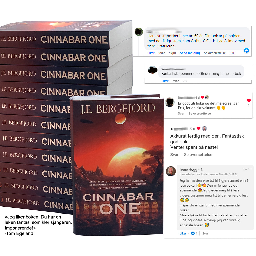 Cinnabar One tilbakemeldinger